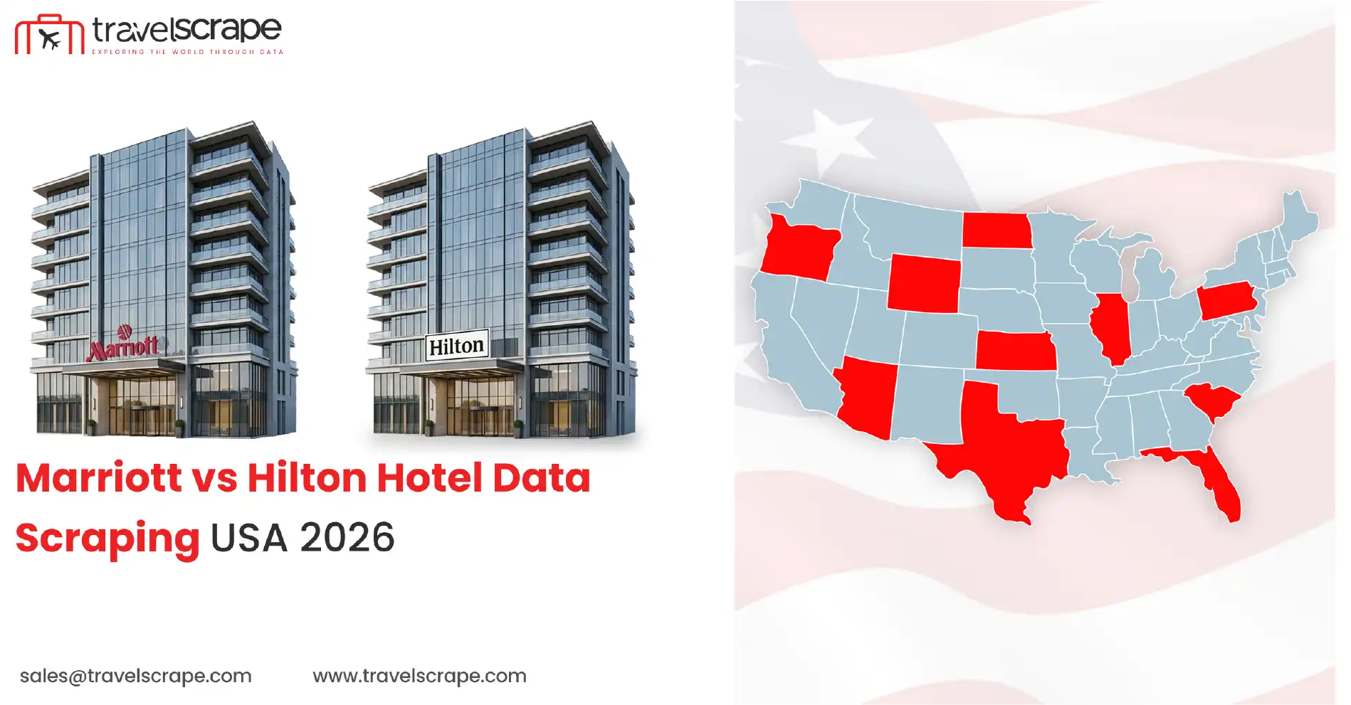 Marriott vs Hilton Hotel Data Scraping USA 2026